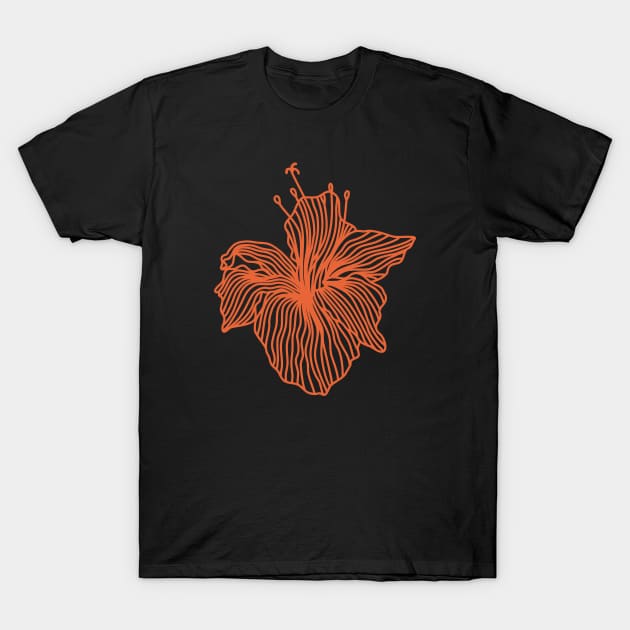 Amaryllis Flower T-Shirt by NicSquirrell